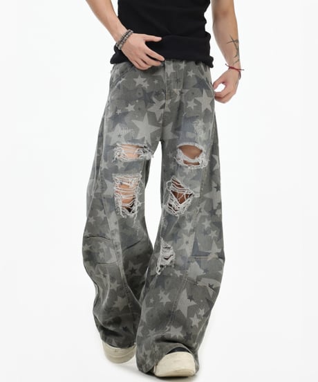 ASHSTAR LOOSE DENIM