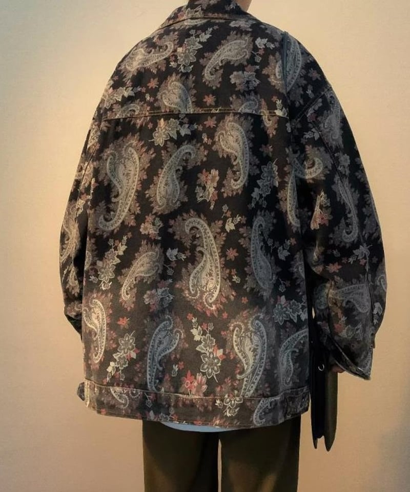 ジャケット・アウター Vintage basic denim jacket VINTAGE BAROQUE DENIM JACKET | Urban Edge