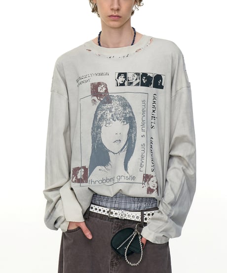 ASHPRINT DISTRESS TEE