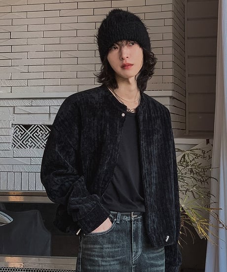 VELVET NOIR SHORT JACKET /2color