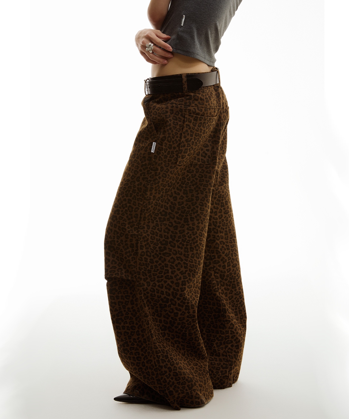 パンツ urban edge LEOPARD WIDE PANTS 即納】LEOPARD WIDE PANTS | Urban Edge