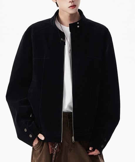URBANSUEDE HARRINGTON JACKET /2color