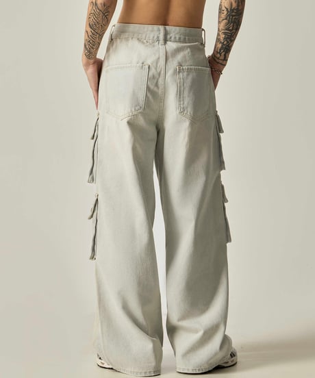 UTILITY POCKET CARGO DENIM