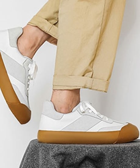 THICK-SOLED FLUFFY SNEAKERS /3color