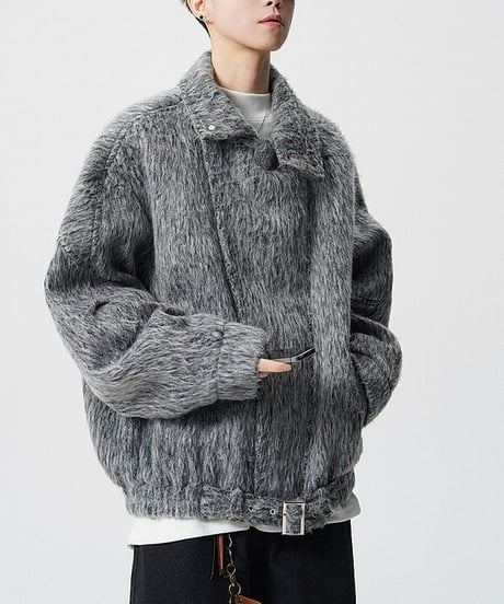 VELVET TOUCH STAND JACKET /3color