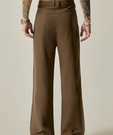 HIGH-END BOOT CUT PANTS /2color