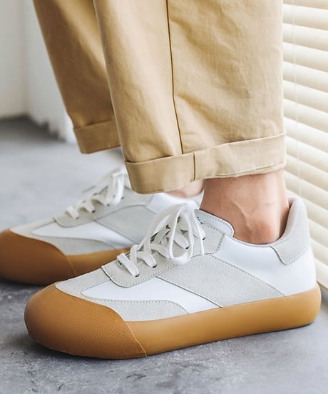 THICK-SOLED FLUFFY SNEAKERS /3color