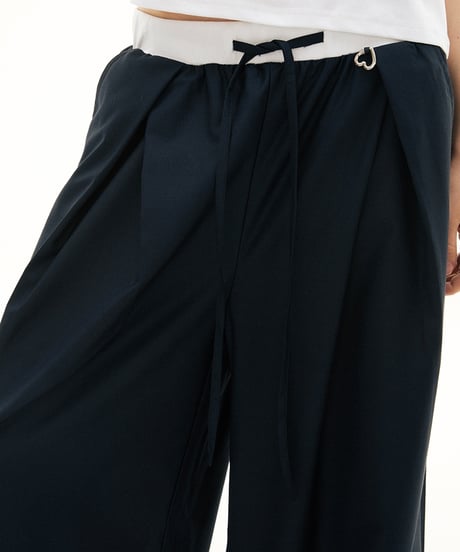 PLEATED FLOW PANTS /2color