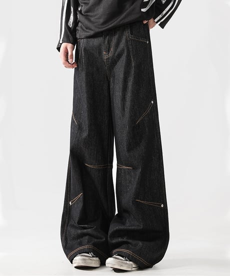 DECONSTRUCT WIDE DENIM