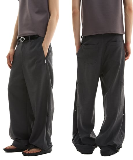 DOUBLE SEAM FLOW PANTS
