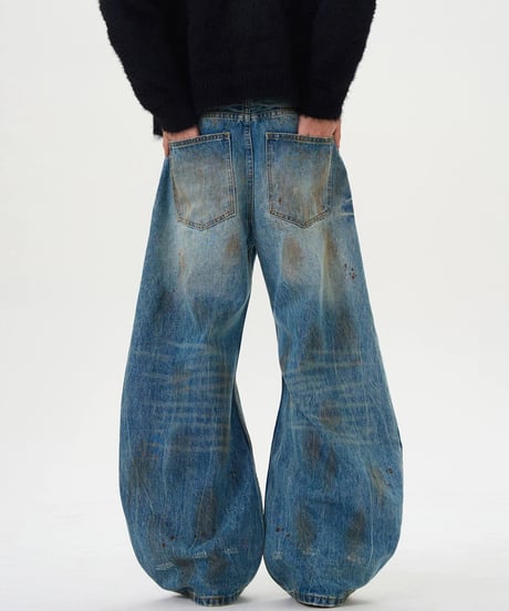 GRUNGECORE WIDE DENIM