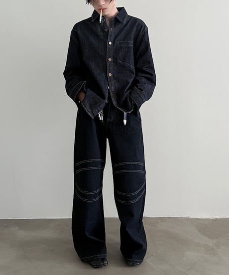 WASHD DENIM SHIRT JACKET