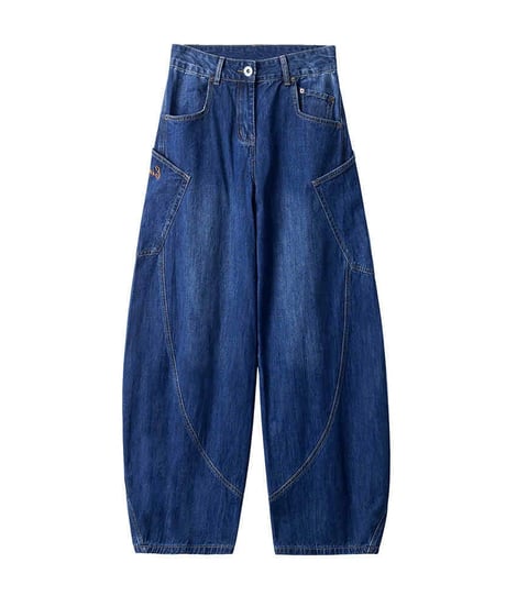 BARREL LEG WORK DENIM /2color