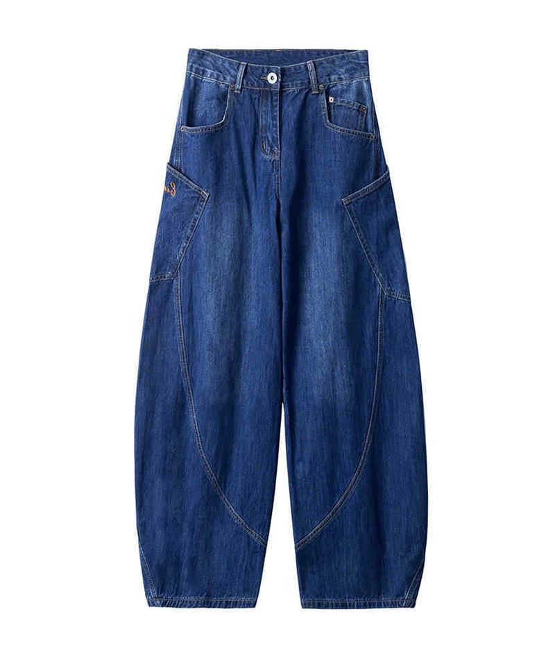 BARREL LEG WORK DENIM /2color | Urban Edge