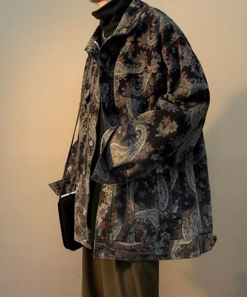 VINTAGE BAROQUE DENIM JACKET | Urban Edge