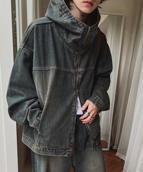 VINTAGE VEIL HOODIE JACKET
