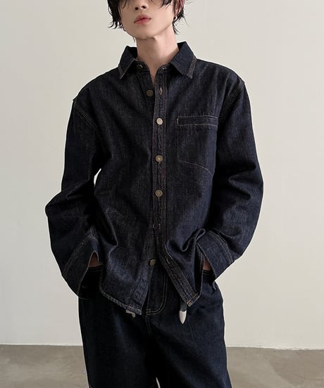 WASHD DENIM SHIRT JACKET