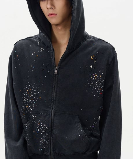STARDUST DAMAGE HOODIE