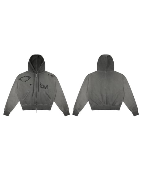 ORNAVINTAGE W-ZIP HOODIE