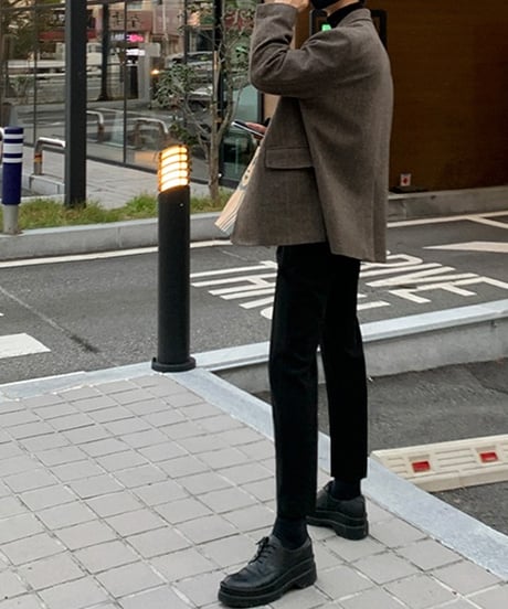 K-STYLE LOOSE WOOL JACKET