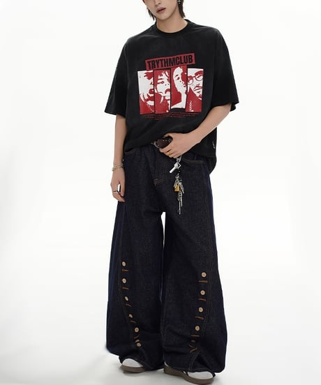 BACKSTAGEROOT TEE /2color