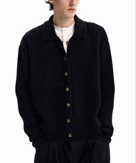 CLASSIC CABLE SHORT CARDIGAN /2color