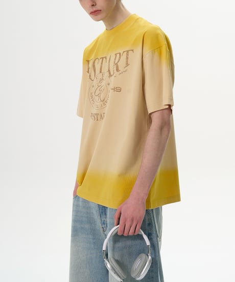 GRADIENT RETRO GRAPHIC T-SHIRT