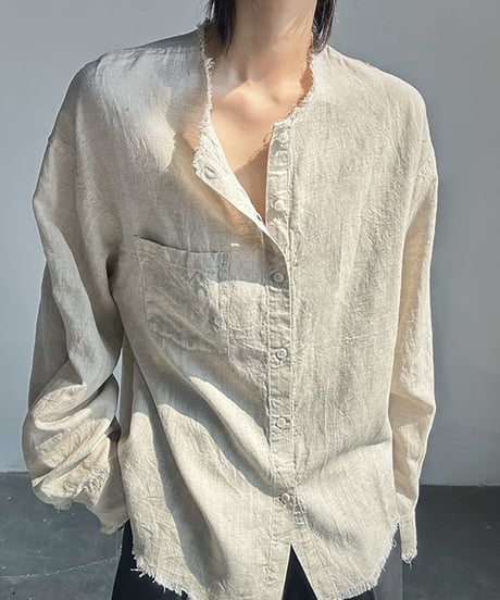 ROUGHVOID EDGE SHIRT /2color