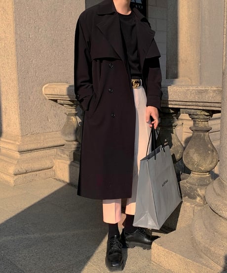 K-STYLE TRENCH COAT /2color