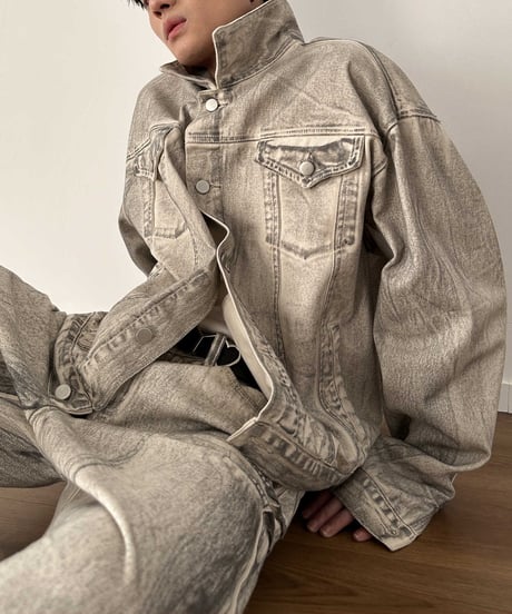 HIGH-END WASHED DENIM JACKET