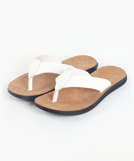FAUX LEATHER BEACH SANDALS /7color