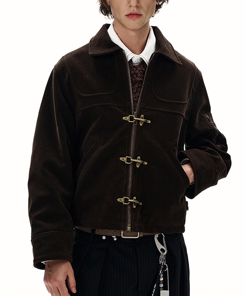 美品 REDVALENTINO ペイズリー フード付きジャケット アシンメトリー S05zFB1JQkAop55tidctAXXN6h7JPv