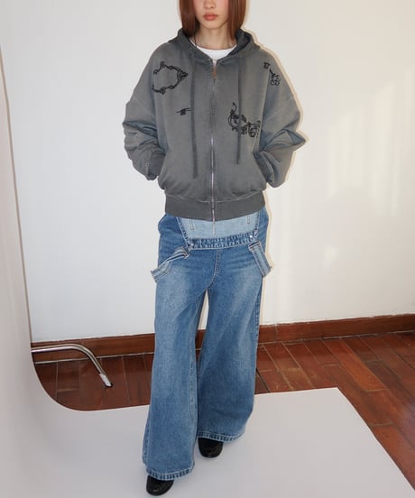 ORNAVINTAGE W-ZIP HOODIE