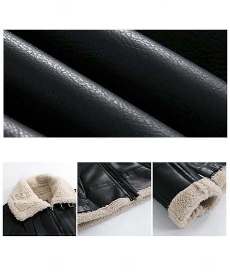 FAUX MOUTON JACKET