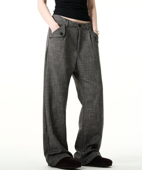 NEUCLASSIC DRAPE SLACKS