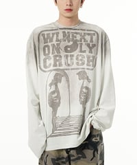 VINTAGECRUSH LONG TEE /2color