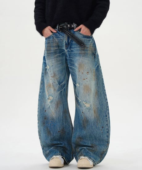 GRUNGECORE WIDE DENIM