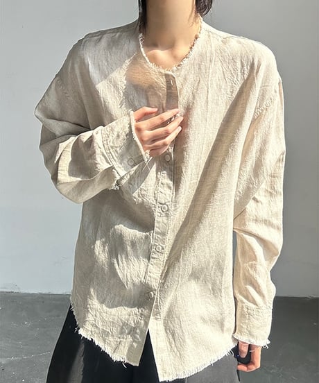 ROUGHVOID EDGE SHIRT /2color