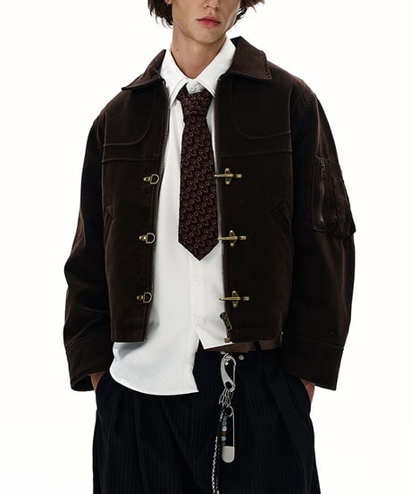 RETROFLIGHT SUEDE BLOUSON