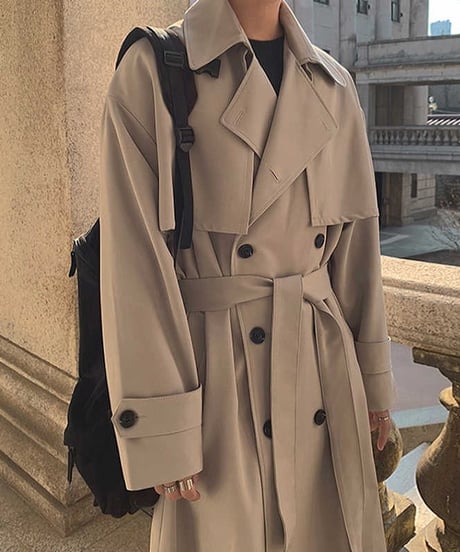 K-STYLE TRENCH COAT /2color