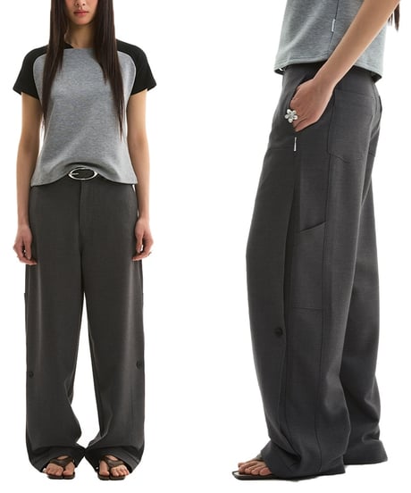 DOUBLE SEAM FLOW PANTS