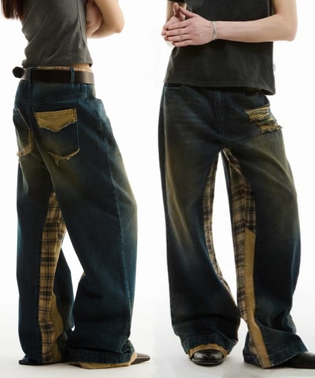 PATCHWORK VINTAGE JEANS