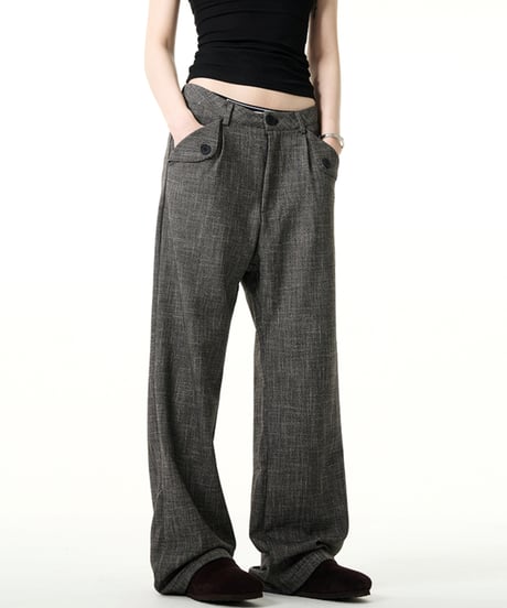 NEUCLASSIC DRAPE SLACKS