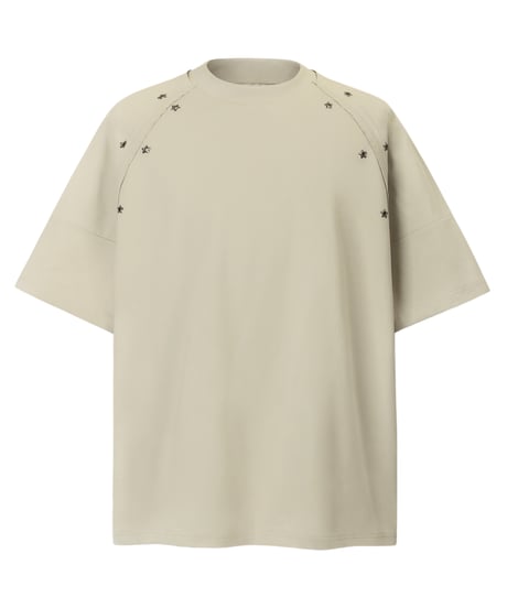 STAR RIVET CUTTING TEE /2color