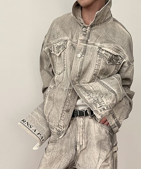 HIGH-END WASHED DENIM JACKET