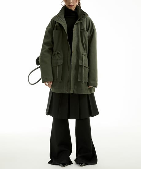 MILITARY MID-LENGTH JACKET