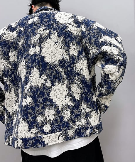 JACQUARD DENIM JACKET