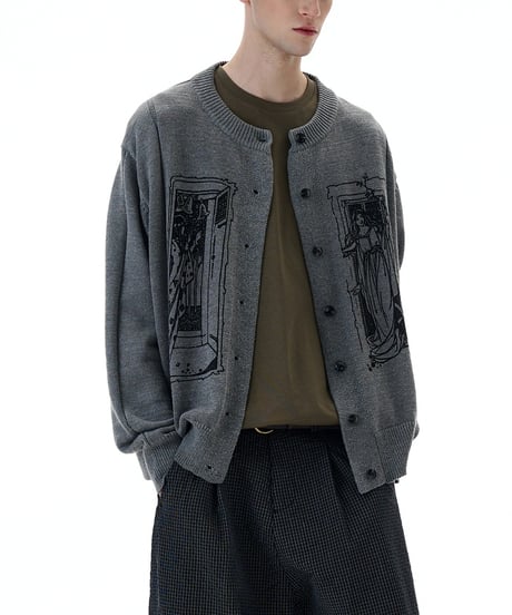 VINTAGEFRAME KNIT CARDIGAN