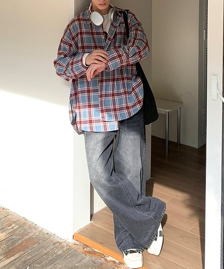 LOOSE STRAIGHT K-STYLE DENIM /3color