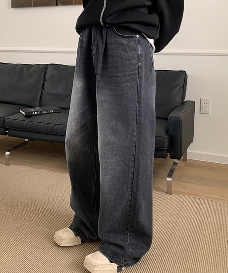 LOOSE STRAIGHT K-STYLE DENIM /3color